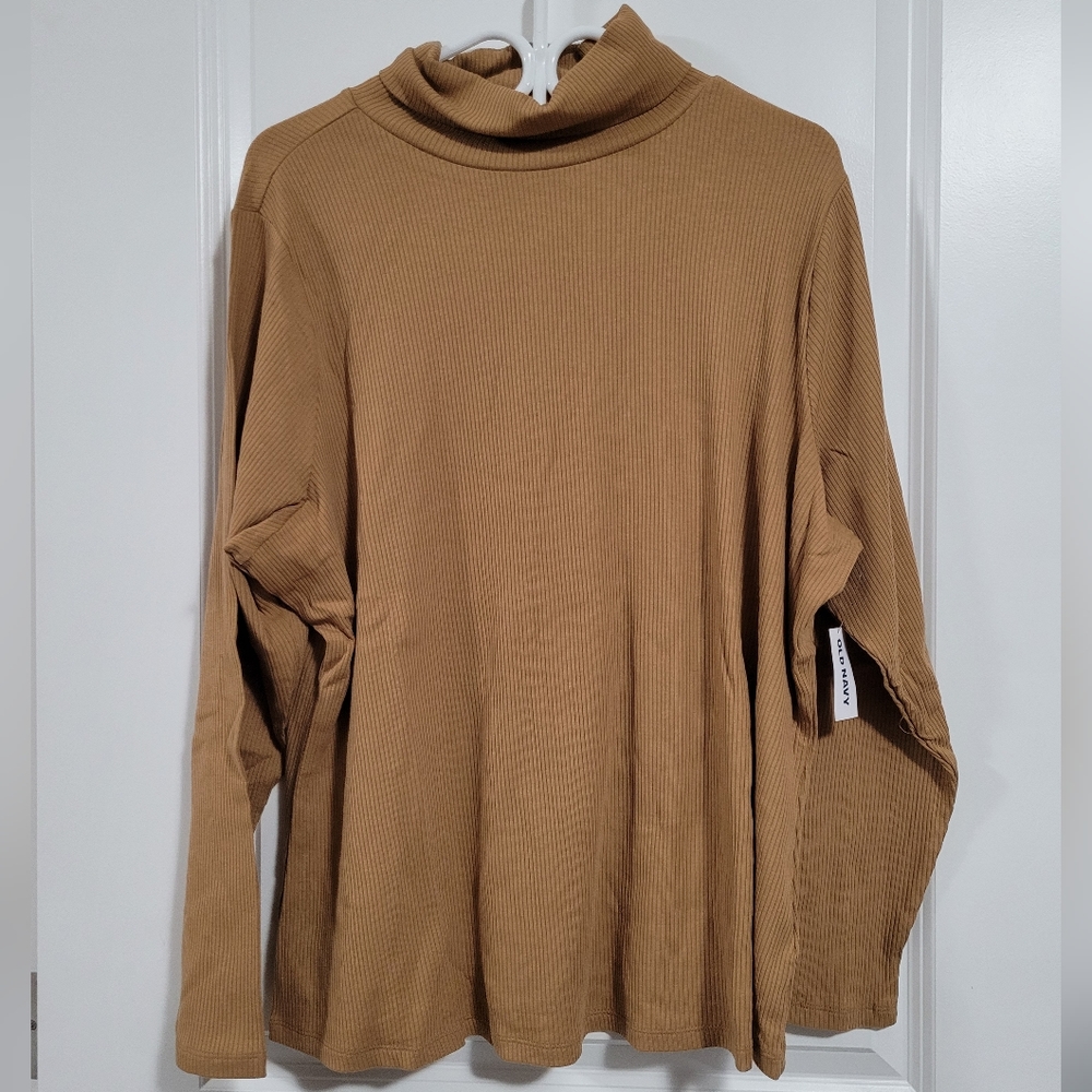 NWT Old Navy Rib-knit Turtleneck Long Sleeves size 3X